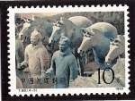 Stamps China -  Mausoleo del primer emperador Qin (Guerreros de Terracota)