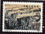 Sellos de Asia - China -  Mausoleo del primer emperador Qin (Guerreros de Terracota)