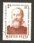 Sellos de Europa - Hungr�a -  Galileo Galilei, físico