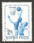 Stamps Hungary -  X campeonato europeo  de baloncesto femenino