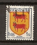 Stamps France -  Escudos / Bearn.