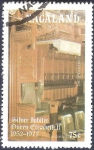 Stamps Asia - Nagaland -  25 años de reinado de Isabel II