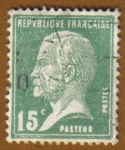 Stamps France -  Louis Pasteur