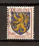 Stamps France -  Escudos / Franche-Comte.