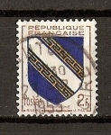 Stamps : Europe : France :  Escudos / Champagne.