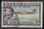 Sellos de Africa - Etiop�a -  AEROLINEAS DE ETIOPIA.