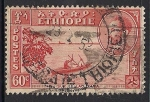 Stamps Africa - Ethiopia -  Canoa en el lago Tana.