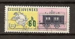 Stamps : Europe : Czechoslovakia :  Centenario de la U.P.U.
