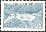 Stamps Chile -  CENTRAL HIDROELECTRICA DE RAPEL