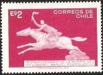 Stamps Chile -  150º ANIVERSARIO DE LA MUERTE DEL CORONEL MANUEL RODRIGUEZ