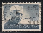 Stamps : Asia : India :  Sri Pandit Jawaharlal Nehru (Primer Ministro de la India 1889-1964)
