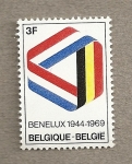 Stamps Belgium -  25 Aniversario Benelux