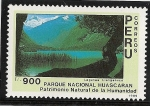 Stamps : America : Peru :  Parque Nacional Huascaran(Lagunas Llanganuco