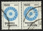 Sellos de America - Argentina -  Escarapela Argentina.