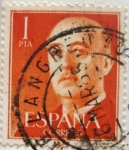 Stamps Spain -  general franco