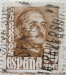 Stamps Spain -  general franco