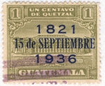 Stamps America - Guatemala -  Edificio de Correos y Telegrafos
