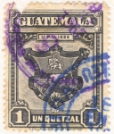 Stamps : America : Guatemala :  Escudo Ciudad de Guatemala 