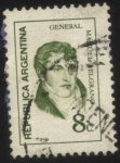 Sellos del Mundo : America : Argentina : Manuel Belgrano 1770 – 1820. Economista, periodista, político, abogado y militar.