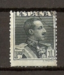 Stamps Spain -  Tipo Vaquer / Alfonso XII.