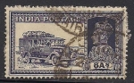 Stamps : Asia : India :  CAMIÓN DE CORREOS.