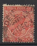 Stamps : Asia : India :  Jorge V del Reino Unido (Emperador de la India)