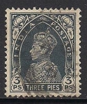 Stamps : Asia : India :  Rey Jorge VI del Reino Unido.