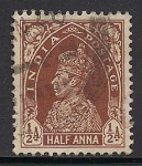 Sellos de Asia - India -  Rey Jorge VI del Reino Unido.