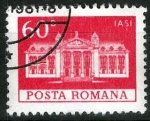 Stamps Romania -  edificio IASA