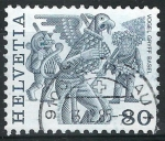 Stamps Switzerland -  Fiestas populares.