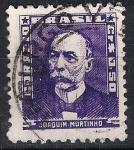 Stamps : America : Brazil :  Joaquin Murthinho.
