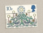 Stamps United Kingdom -  Arbol de Navidad