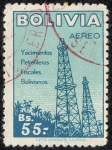 Stamps Bolivia -  Industria