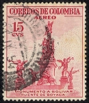 Stamps : America : Colombia :  Edificios y monumentos