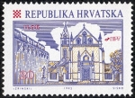Stamps Croatia -  Edificios y monumentos
