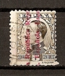 Stamps Spain -  Alfonso XIII / Sobrecargados Seg. Rep.