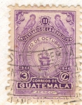 Sellos de America - Guatemala -  Aniversario de la Revolucion 