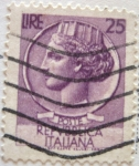 Stamps Italy -  siracusana(turrita)