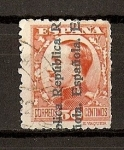 Stamps Spain -  Alfonso XIII / Sobrecargados Seg. Rep.