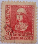 Stamps Spain -  isabel la catolica