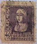 Stamps Spain -  isabel la catolica