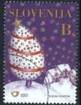 Sellos de Europa - Eslovenia -  Feliz año  nuevo