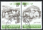 Stamps Slovenia -  Castillos