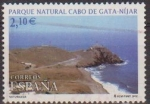 Stamps Spain -  ESPAÑA 2002 3885 Sello Naturaleza Parque Natural Cabo de Gata Nijar usado Espana Spain Espagne Spagn
