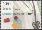 Sellos del Mundo : Europa : Espa�a : ESPAÑA 2008 4384 Sello Serie Ciencia Medicina usado Espana Spain Espagne Spagna Spanje Spanien 