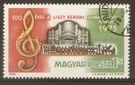 Stamps Hungary -  ACADEMIA   DE   MÙSICA   FRANZ   LISZT