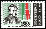 Stamps : America : Mexico :  INDEPENDENCIA-Vicente Guerrero