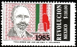 Stamps Mexico -  REVOLUCION-Francisco I. Madero