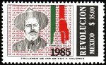 Sellos de America - Mxico -  REVOLUCION-Francisco(Pancho) Villa