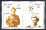 Stamps Paraguay -  Marie Curie - Premio Nobel de Química